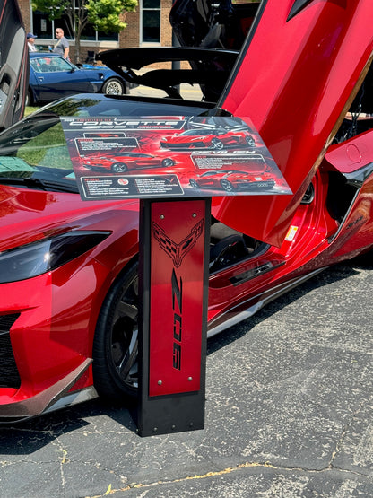 Custom Car Show board display stand