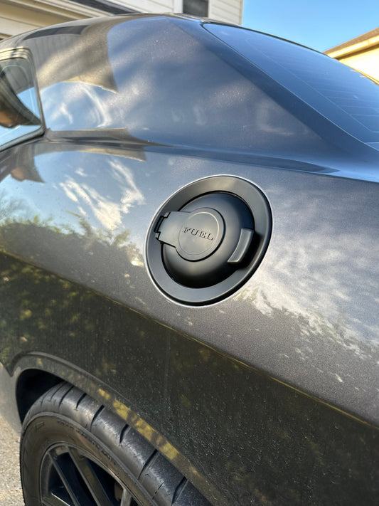 Speedlogix Fuel Door Cover (Black) 2008-2023 Challenger