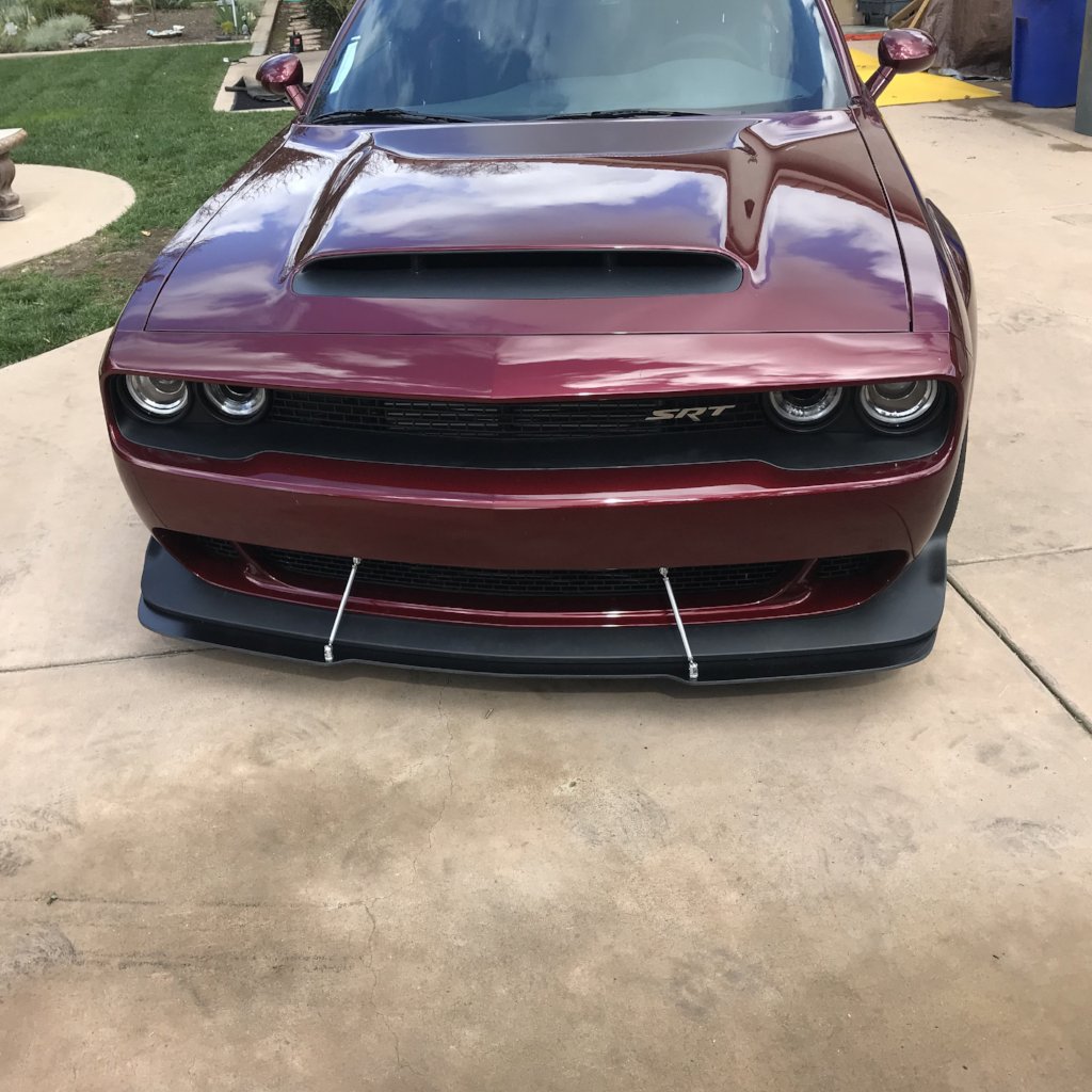 Challenger 18-23 Widebody Splitter Extension