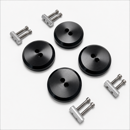 Porsche Stealth Anodized Lift Pads