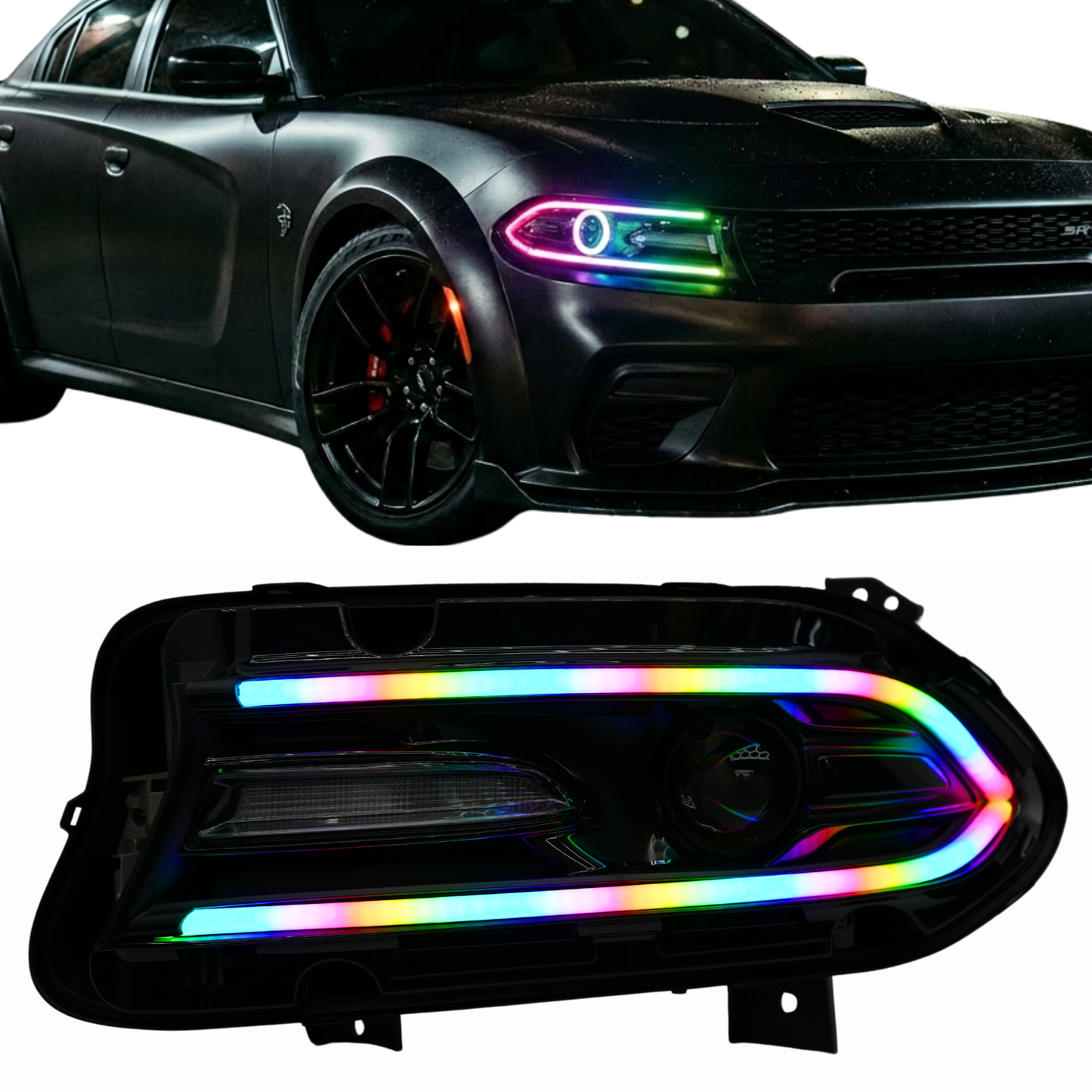 Dodge Charger Flow Series DRL Boards 2.0 | Diffused LED (2015-2023)