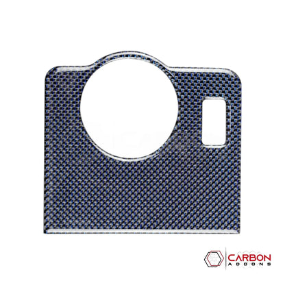 Mustang 2010-2014 Reflective Carbon Fiber Headlight Control Trim Overlay