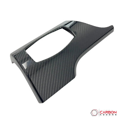 Hard Carbon Fiber Driver Side Dashboard Trim Covers for 2015–2023 Ford Mustang