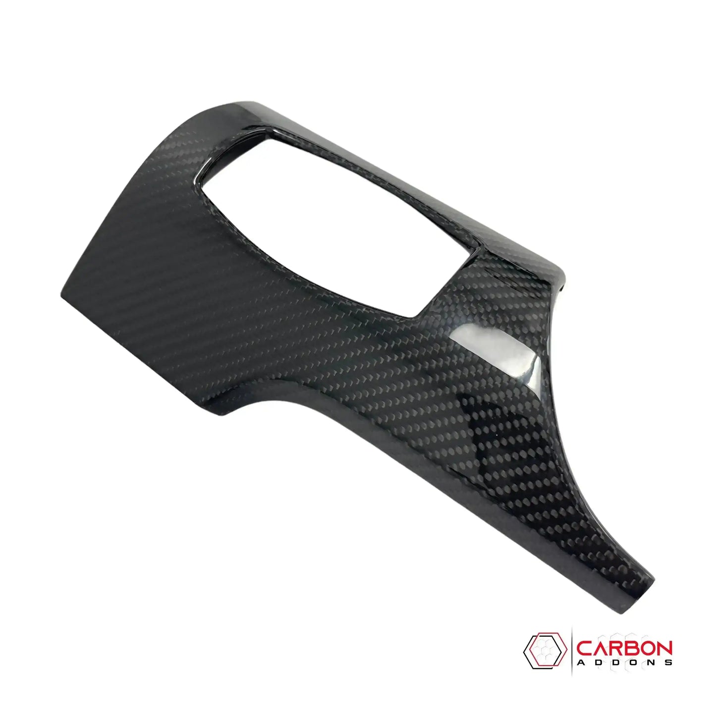 Hard Carbon Fiber Driver Side Dashboard Trim Covers for 2015–2023 Ford Mustang