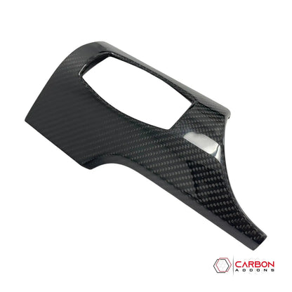 Hard Carbon Fiber Driver Side Dashboard Trim Covers for 2015–2023 Ford Mustang