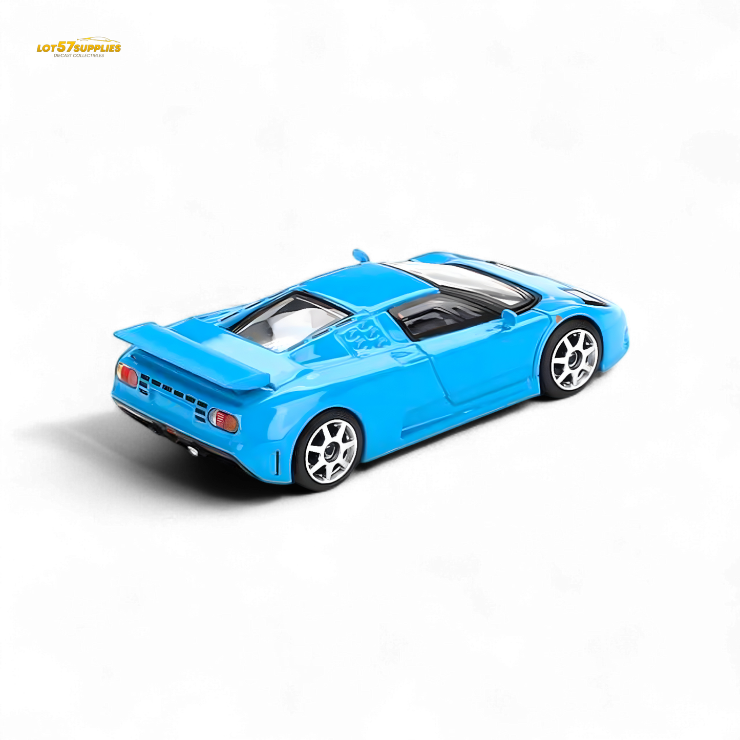Mini-GT Bugatti EB110 Super Sport Blu Bugatti #890 1:64