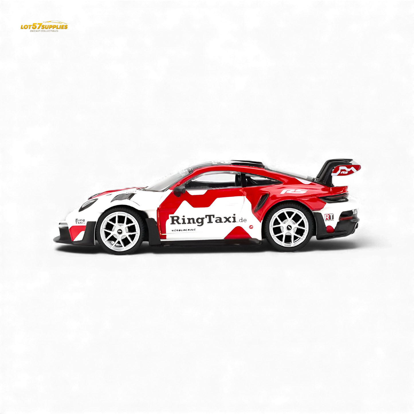 (Pre-Order) Mini GT Porsche 911 (992) GT3 RS Weissach RingTaxi.com 1:64