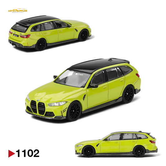 (Pre-Order) Mini-GT BMW M3 M Performance Touring - Sao Paulo Yellow 1:64