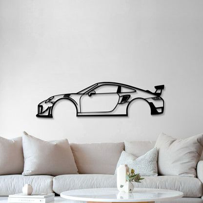 911 GT2 RS Metal Car Wall Art  - MT0646