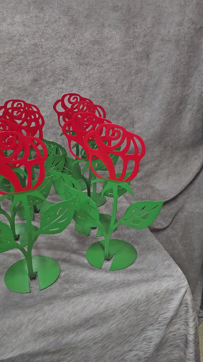 Metal Rose - Handmade Steel Flower | Valentine's Day Gift | Forever Rose