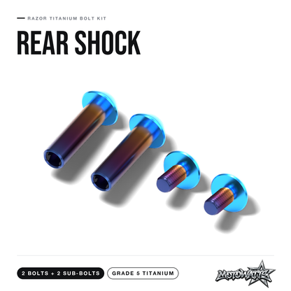 Razor Full Titanium Bolt Kit