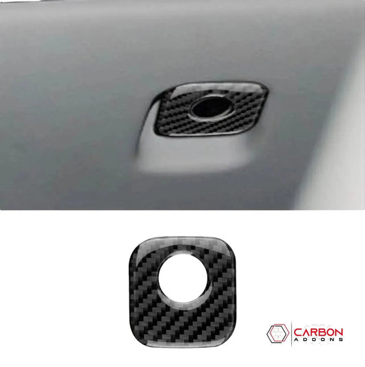 Real Carbon Fiber Glove Box Handle Overlay | C6 2005-2013 Corvette