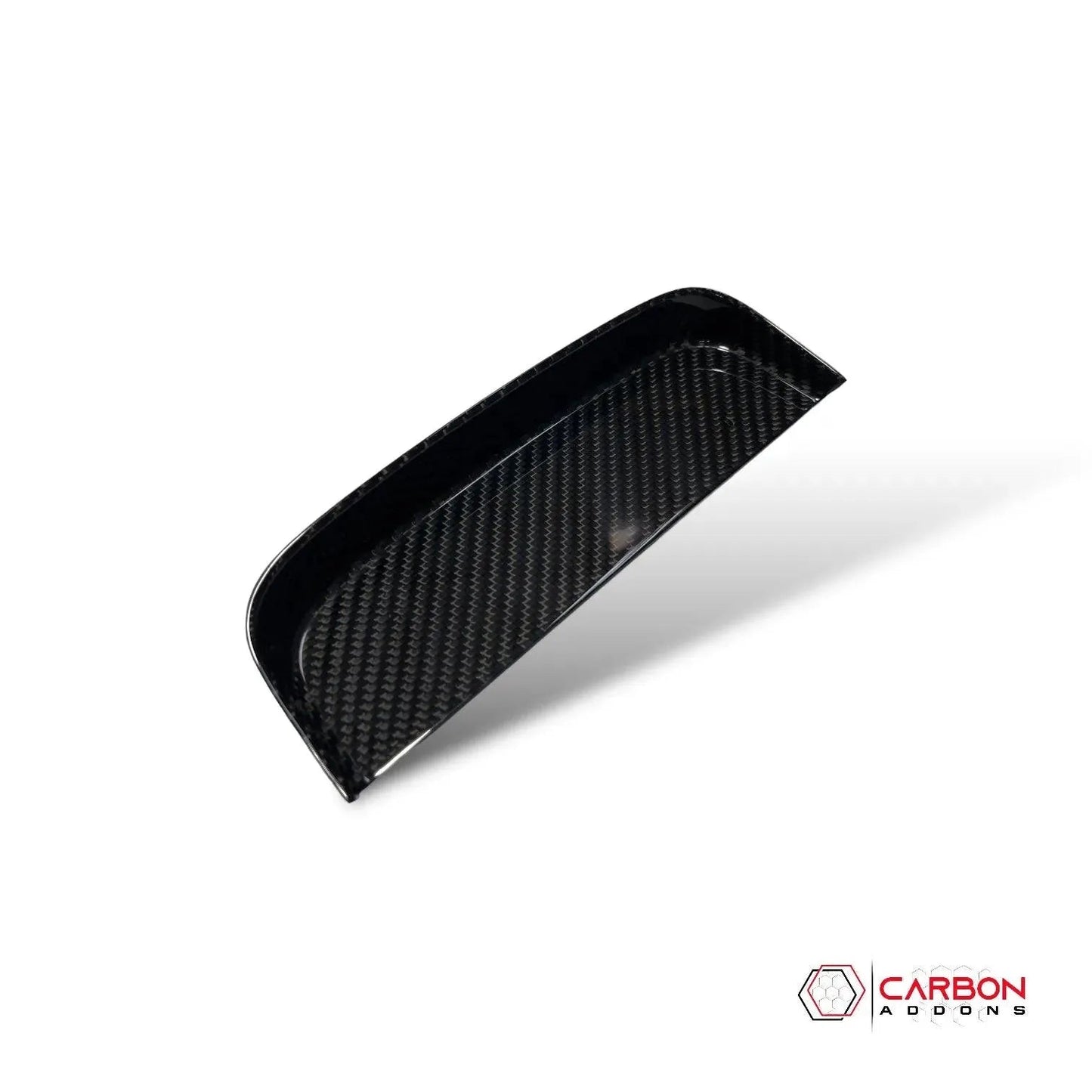 Real Carbon Fiber interior coin tray cover | 2015-2023 Mustang