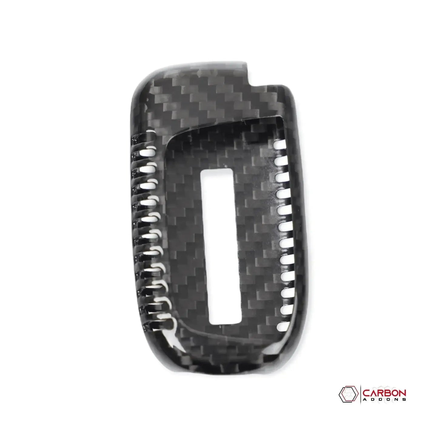 Real Carbon Fiber Key fob Cover for 2011-2023 Dodge Charger Challenger Durango Jeep Chrysler