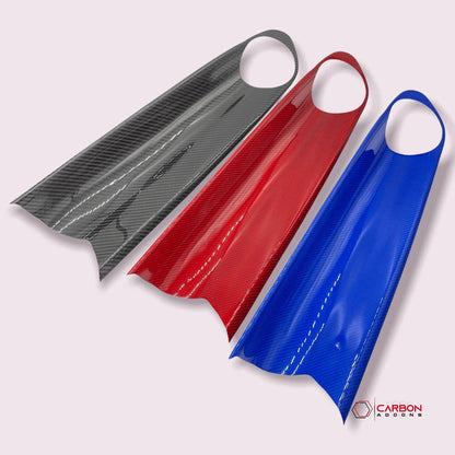 Real Carbon Fiber Passenger Dashboard Cover for  2016 – 2024 Chevy Camaro
