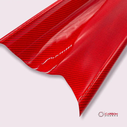 Real Carbon Fiber Passenger Dashboard Cover for  2016 – 2024 Chevy Camaro