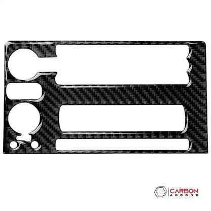 Real Carbon Fiber Radio & Navigation Control Panel Overlay | C6 2005-2013 Corvette