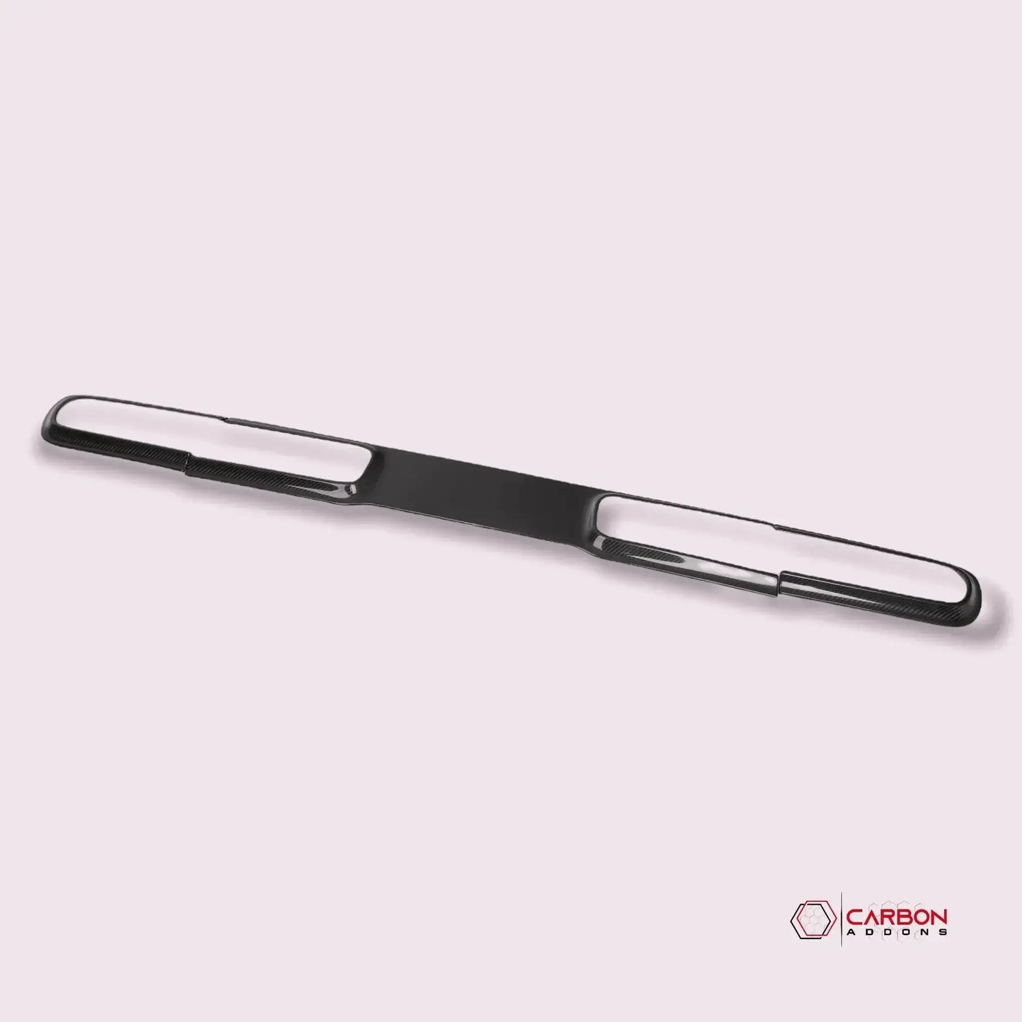 Real Carbon Fiber Taillight Trim Bezel Cover for 2015-2023 Dodge Challenger