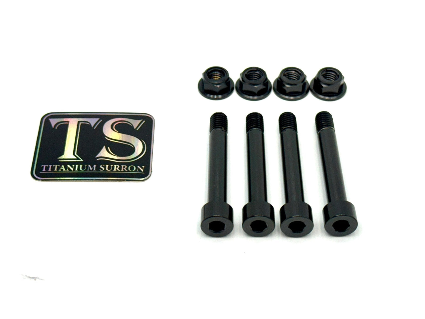 Titanium Rear Suspension/ Linkage  Bolt Kit for E-Ride Pro (8 pcs)