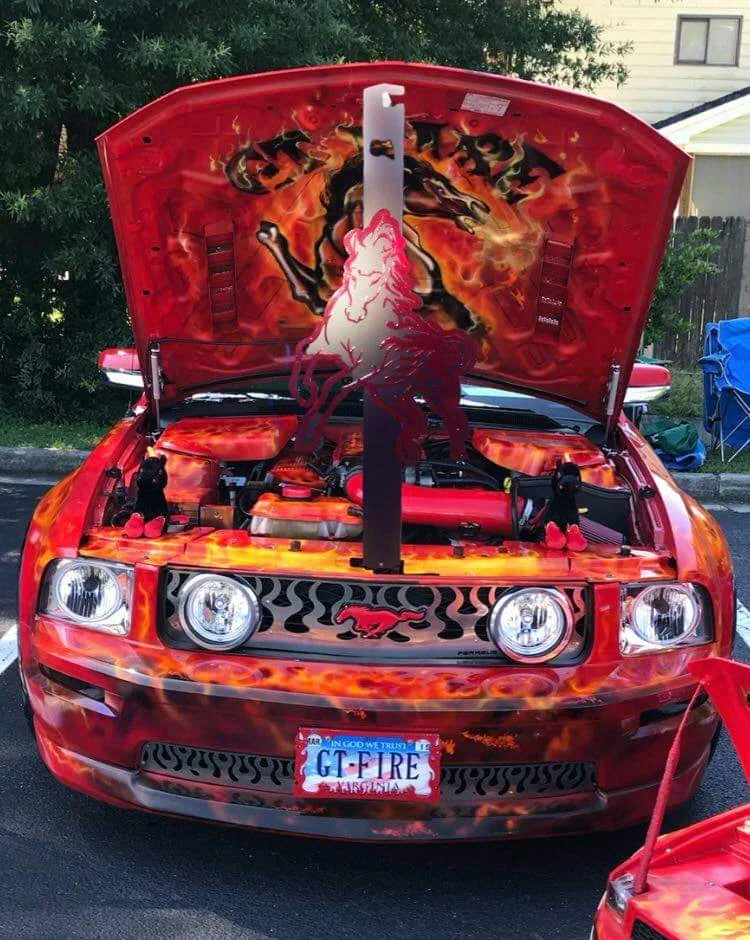 Custom Car Shows Hood Props
