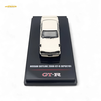 Inno64 Nissan Skyline 2000 GT-R (KPGC10) in White 1:64
