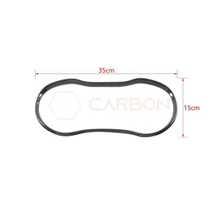 Dodge Charger 2015-2023 Real Carbon Fiber Gauge Cluster Surround Trim Cover