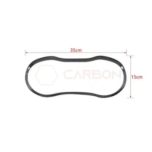 Dodge Charger 2015-2023 Real Carbon Fiber Gauge Cluster Surround Trim Cover