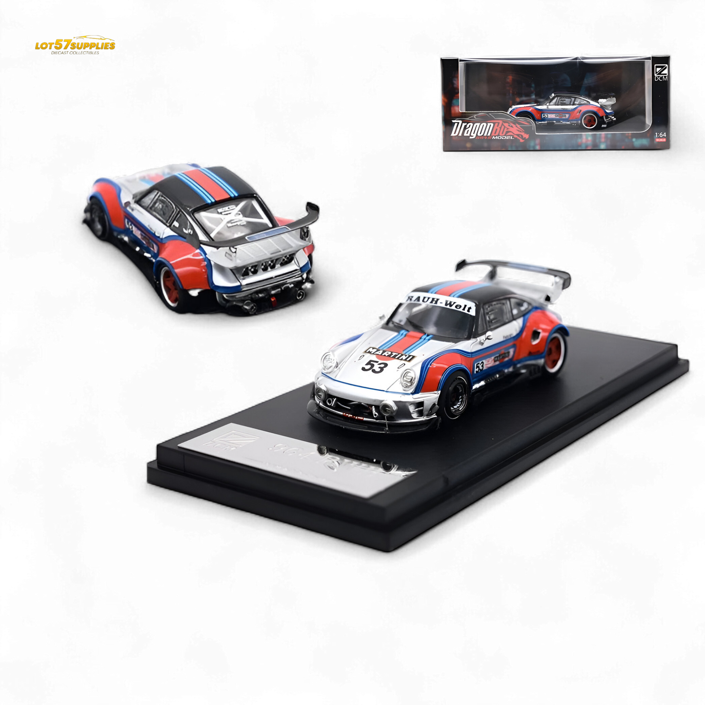 DCM X D.BoModel RWB 964 Martini 1:64