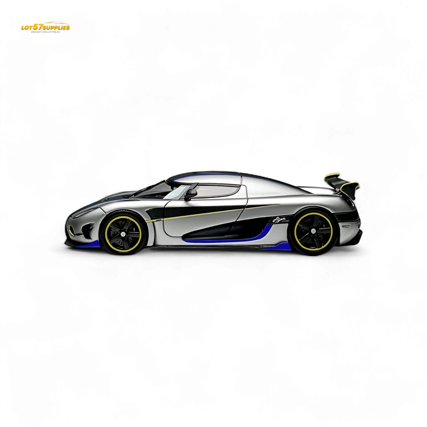 Guo Ji Agera RS - Matte Silver Gray 1:64