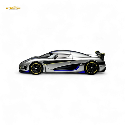 Guo Ji Agera RS - Matte Silver Gray 1:64