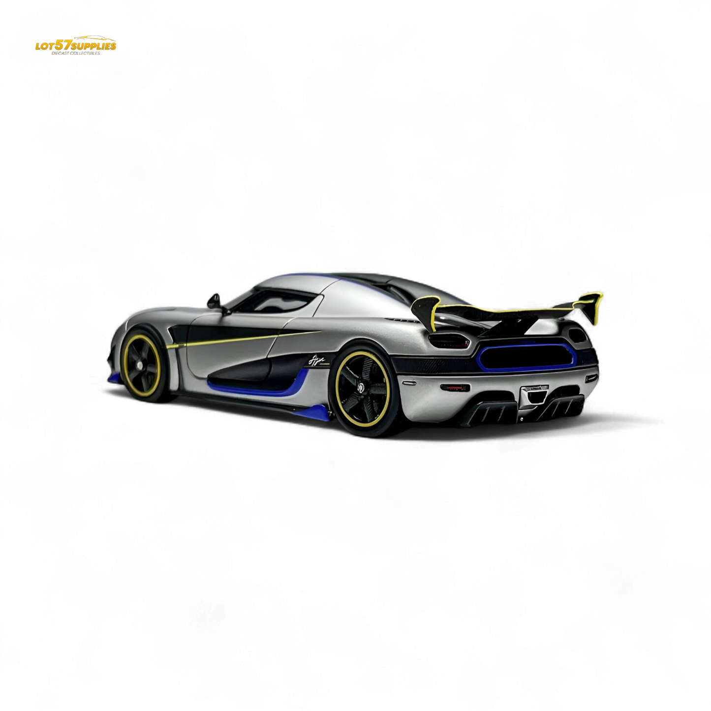 Guo Ji Agera RS - Matte Silver Gray 1:64