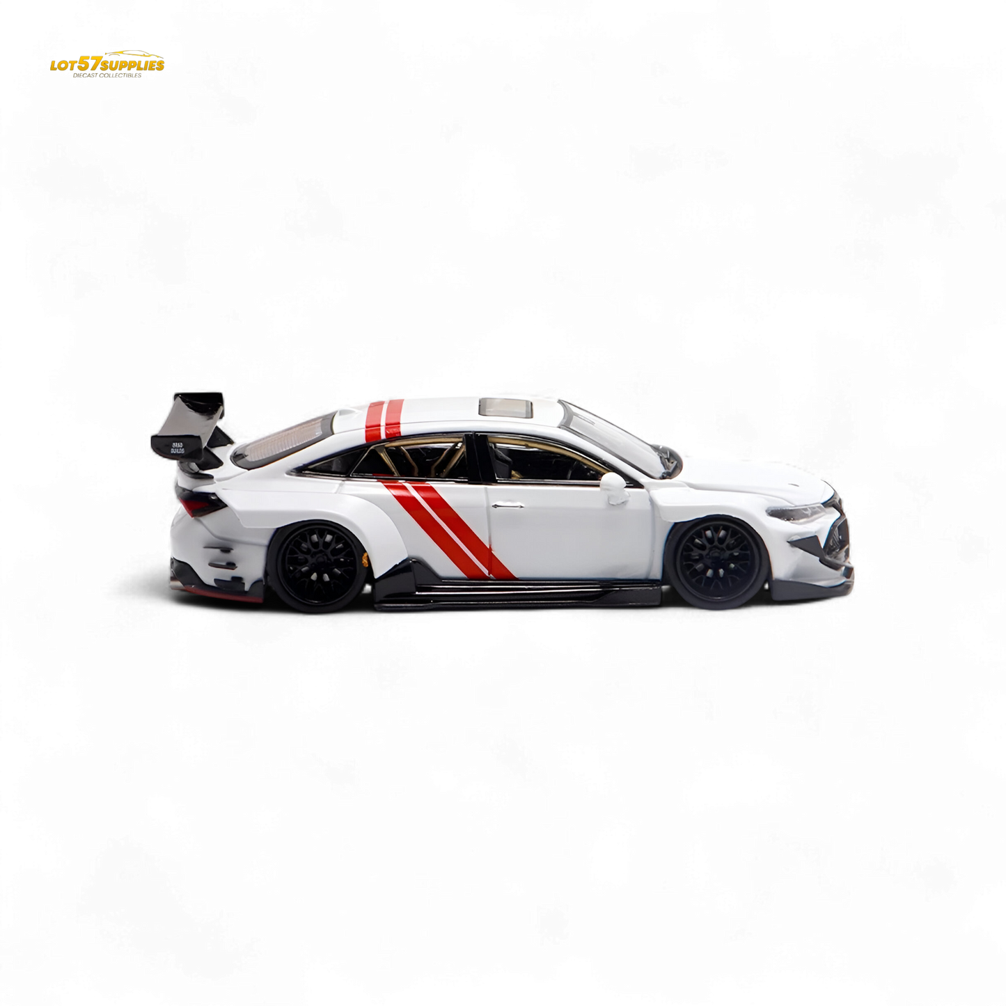 LMF Toyota Avalon Modified Concept - White Livery 1:64
