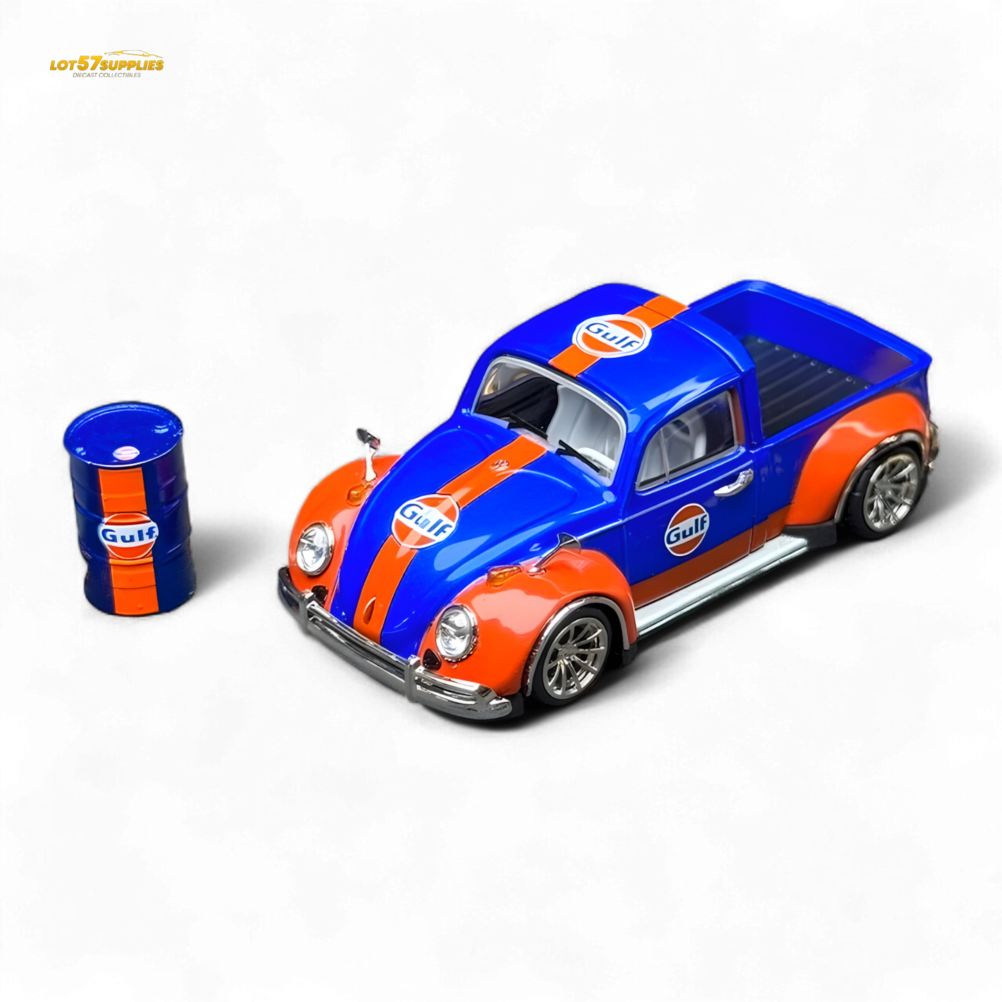 Liberty 64 Beetle Pickup - G U L F Livery 1:64