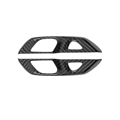 C8 Corvette Real Carbon Fiber Door Lock Trim Covers | Interior Upgrade (2020–2026)