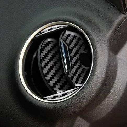 [Set] Carbon Fiber AC Vent Overlay for Chevrolet Camaro 2010-2015