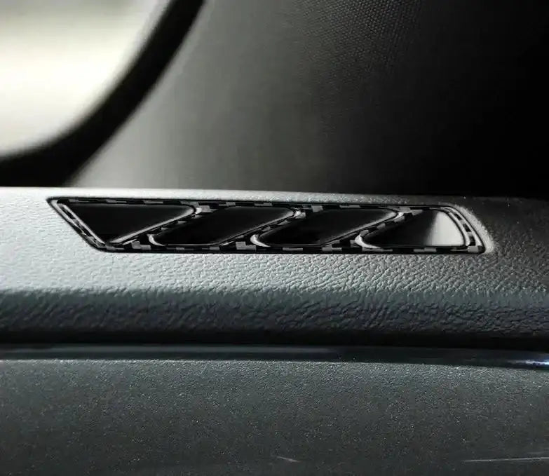 [Set] Carbon Fiber Dash Vent Trim Overlay For Chevy Camaro 2010-2015