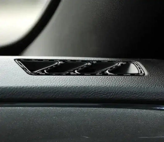[Set] Carbon Fiber Dash Vent Trim Overlay For Chevy Camaro 2010-2015