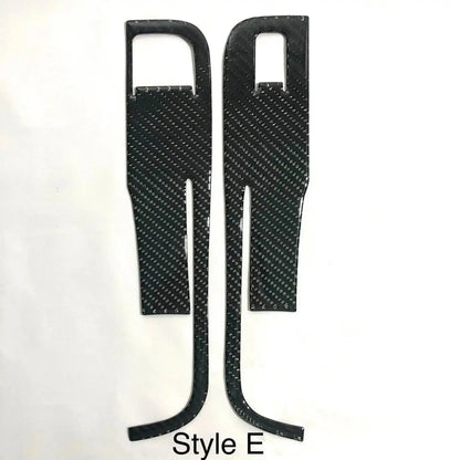 [Set] Carbon Fiber Door Window Switch Panel Overlay for Chevrolet Camaro 2010-2015