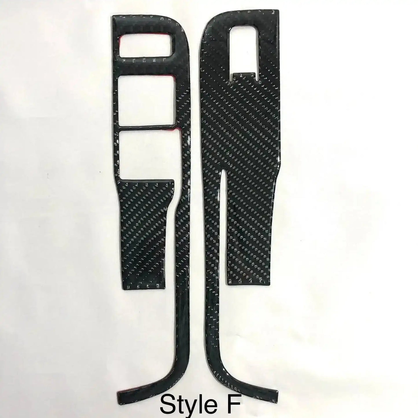 [Set] Carbon Fiber Door Window Switch Panel Overlay for Chevrolet Camaro 2010-2015