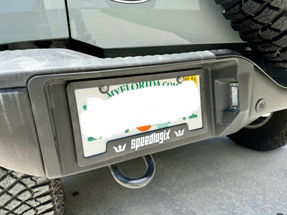 Speedlogix Black License Plate Frame