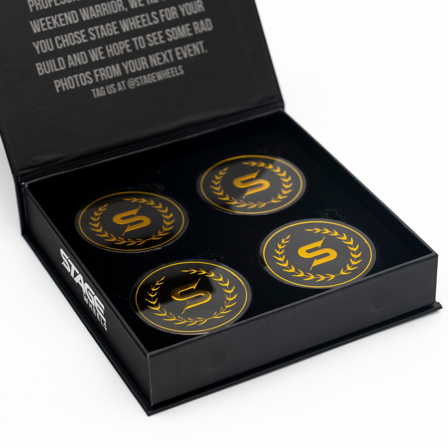 Stage Wheels Acrylic Center Caps