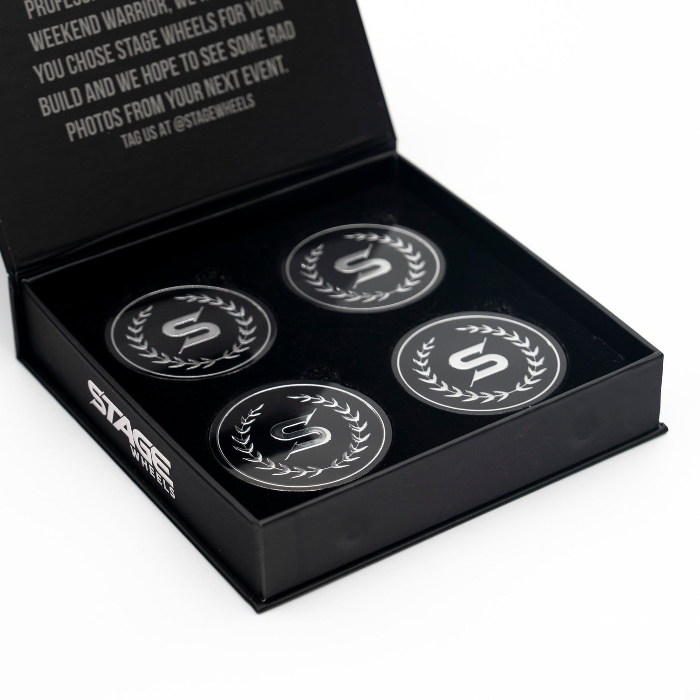 Stage Wheels Acrylic Center Caps