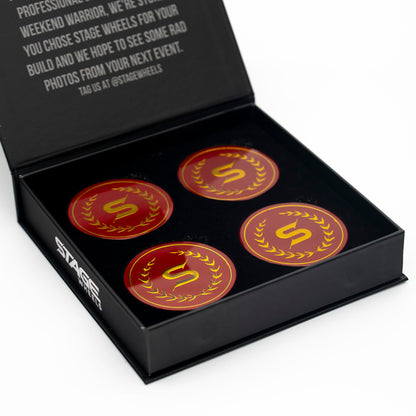 Stage Wheels Acrylic Center Caps