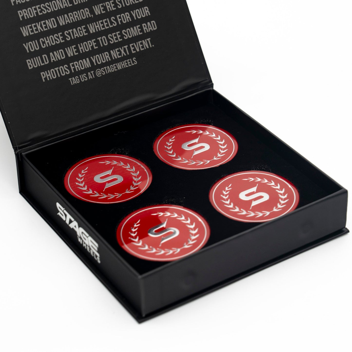 Stage Wheels Acrylic Center Caps