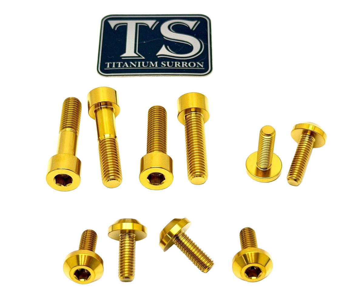 Titanium Bash Guard/ Skid Plate Bolts - E-moto