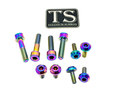 Titanium Bash Guard/ Skid Plate Bolts - E-moto