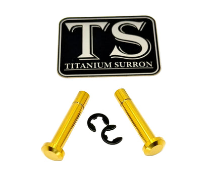 Titanium Battery Lid Pins - Surron LBX, Segway X-260