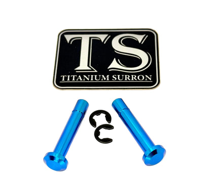 Titanium Battery Lid Pins - Surron LBX, Segway X-260