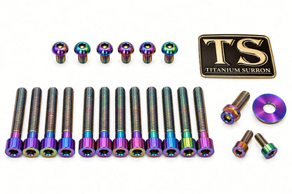 Titanium Bolt Kit for Sirris F43 Fork (22 Pieces)