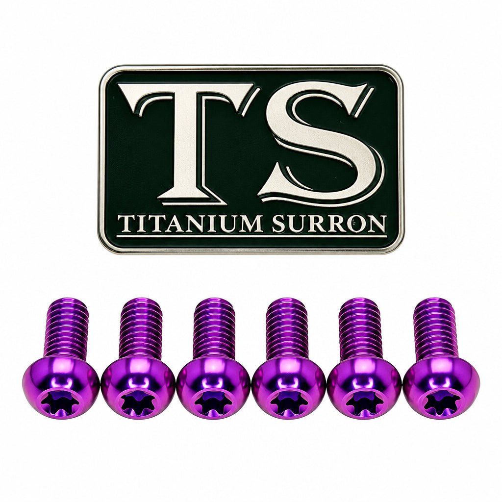 Titanium Bolts for Fork Plastics/ Guards (Most Forks)